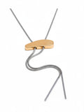 Metal Pendant Long Necklace