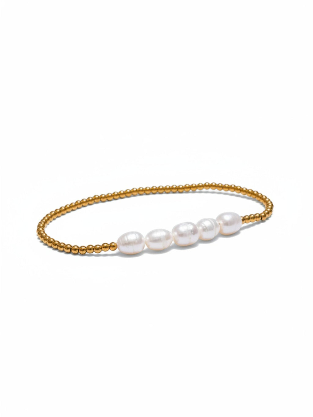 Freshwater Pearls Round Beads Bracelet