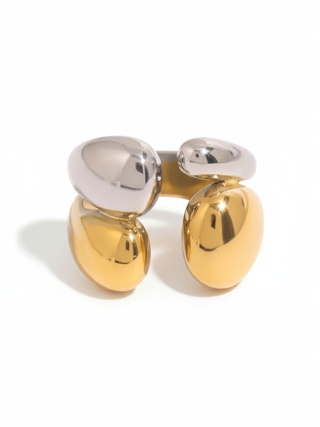 Dual Tone Cross-Border Ring