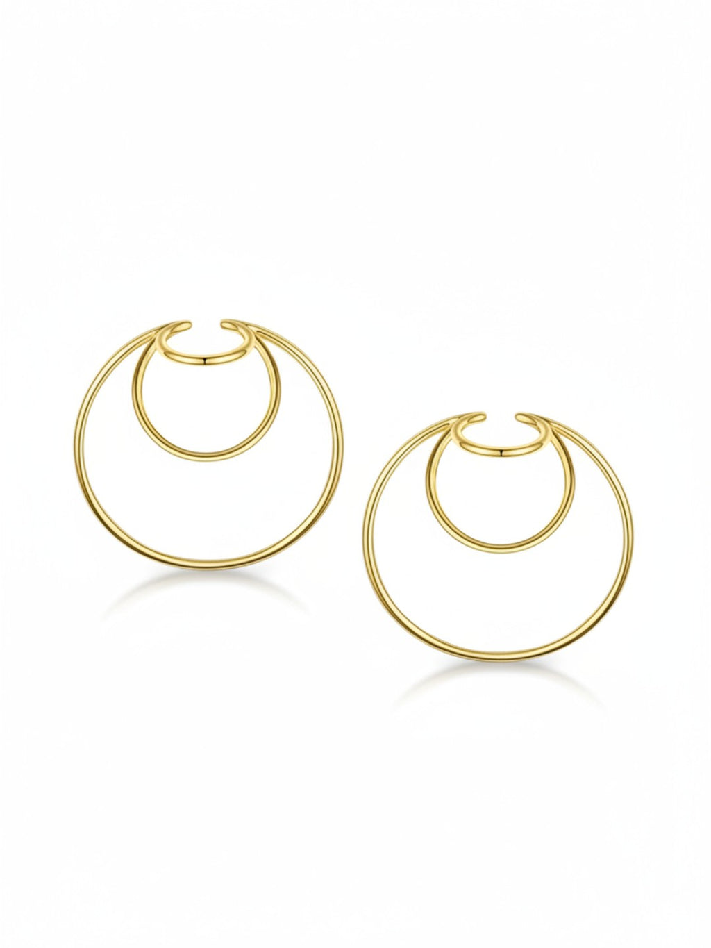 Three Ring Ear Clips