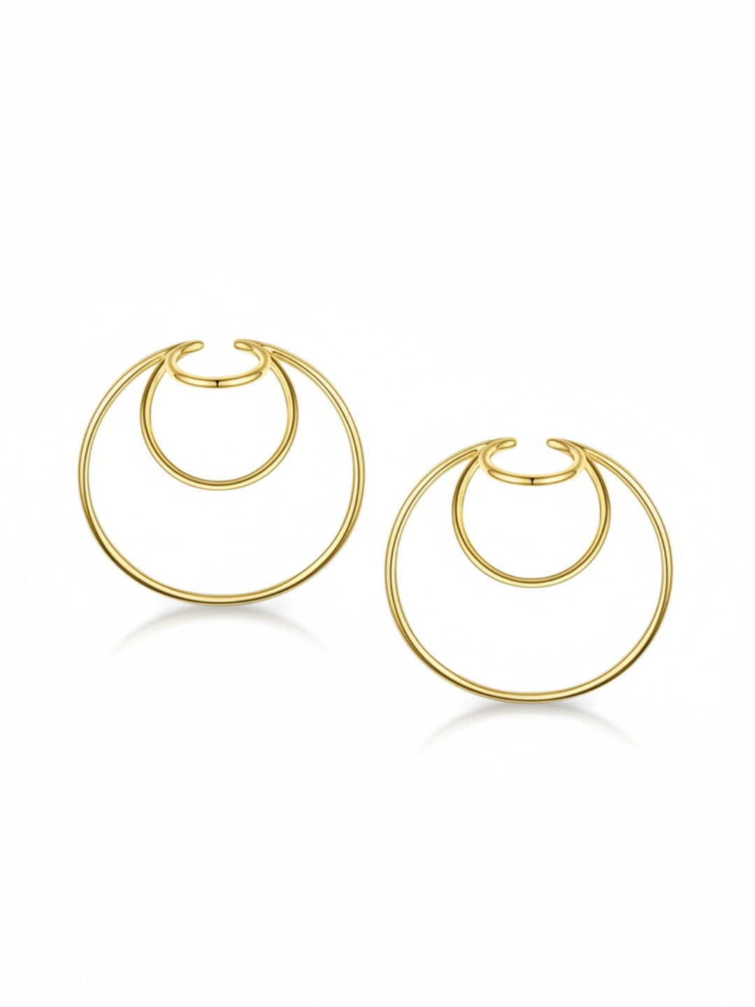 Three Ring Ear Clips