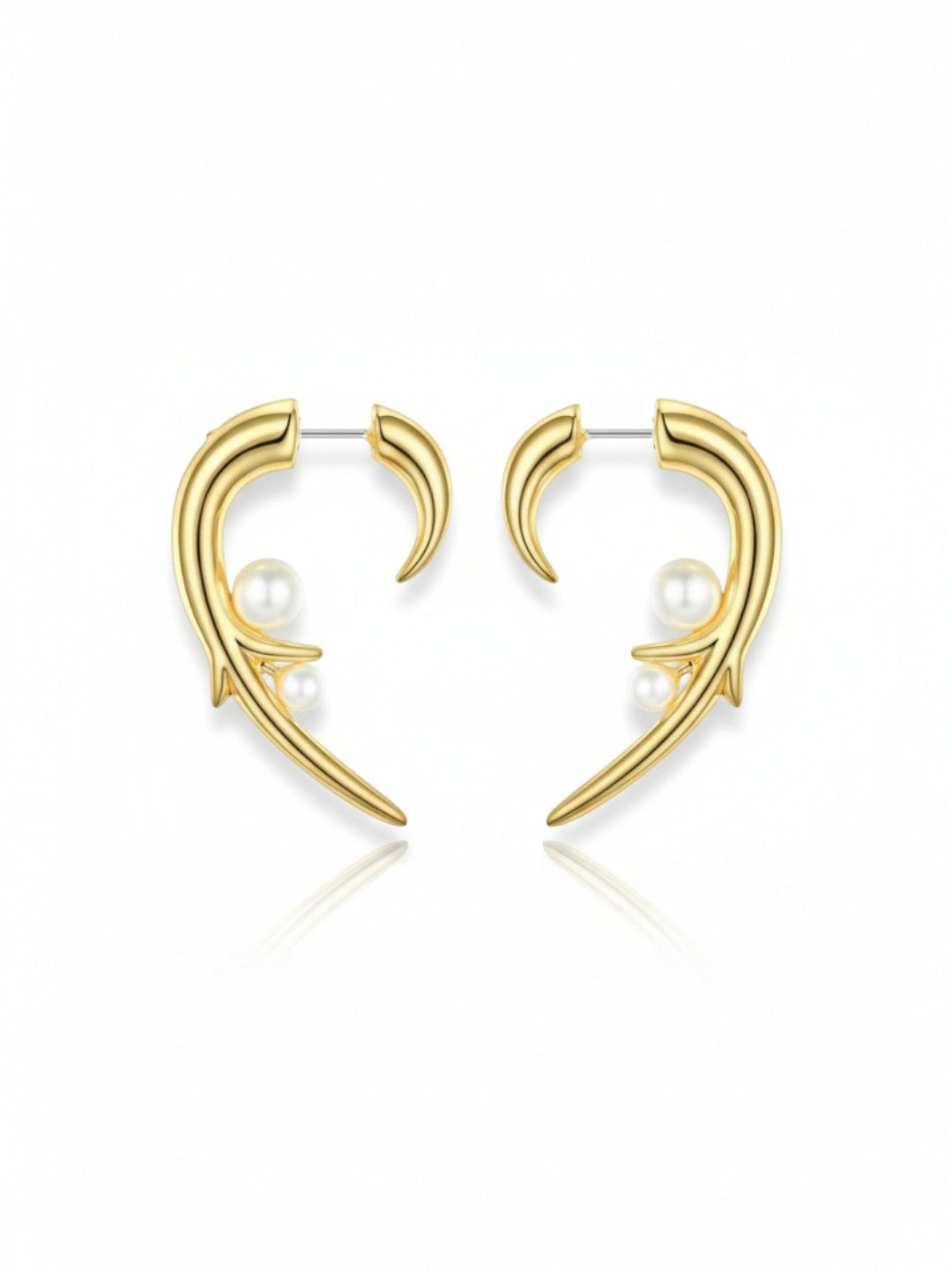 Spike Flower Earings
