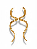 Minimalist Trendy Spiral Design Earrings