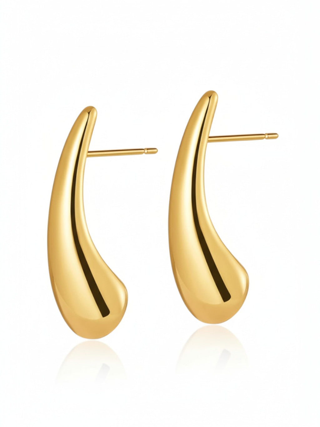 French Chunky Stud Earrings