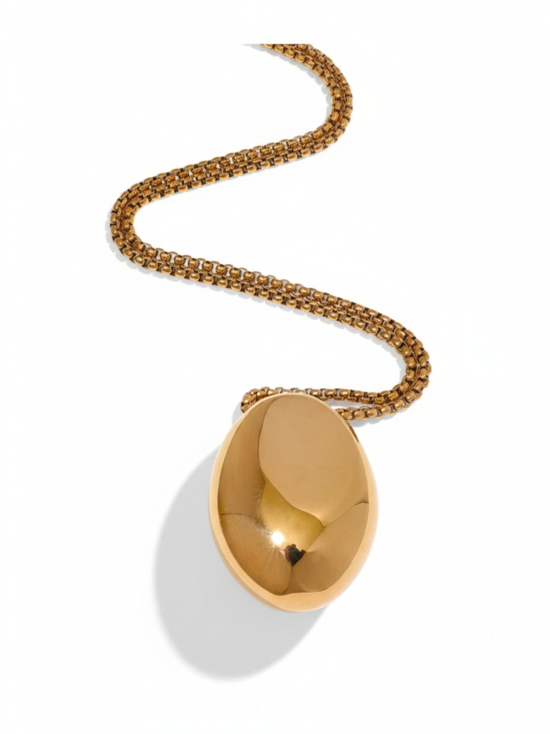 Oval Pendant Necklace