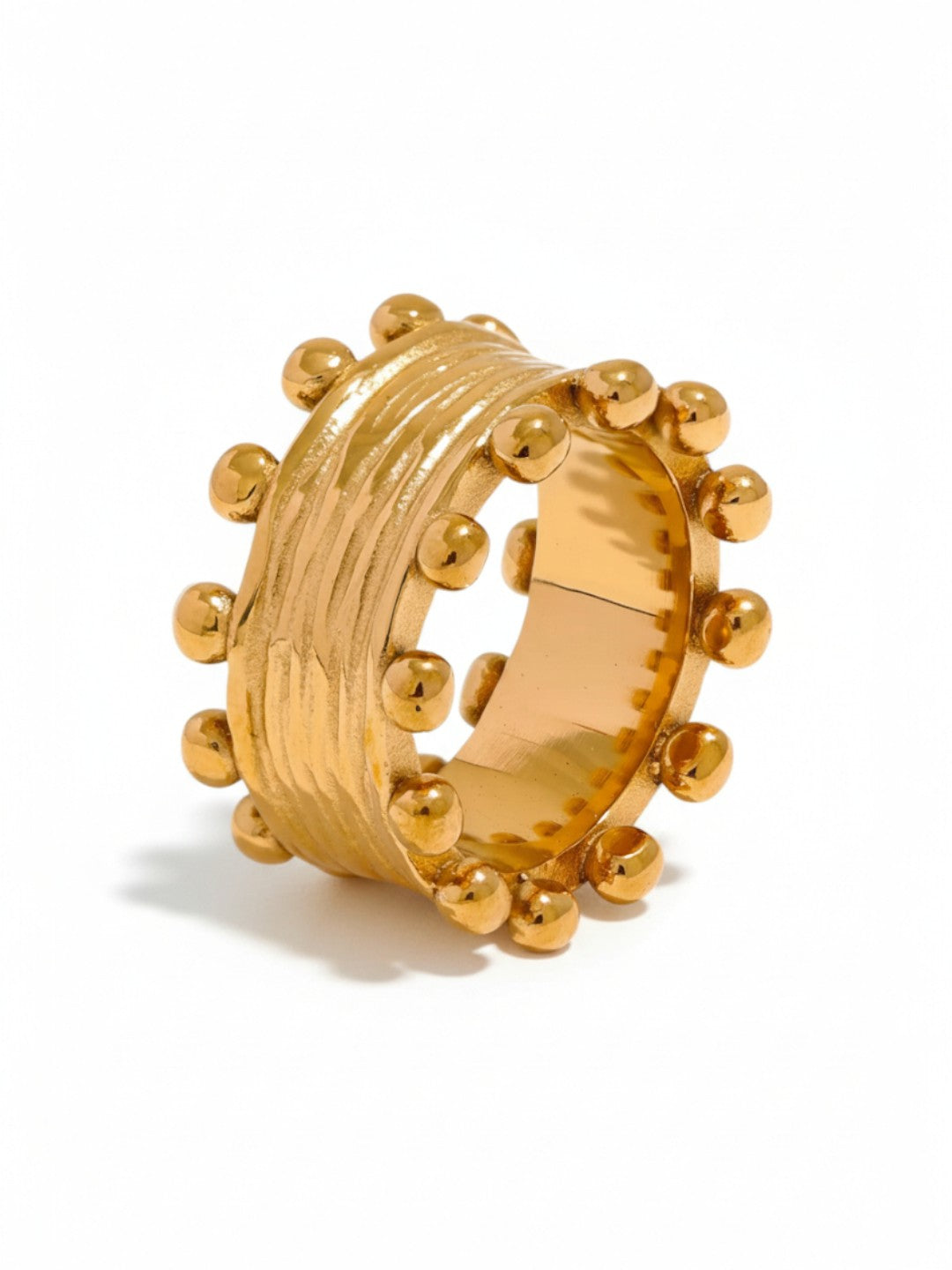 Charms Stainless Steel Ring