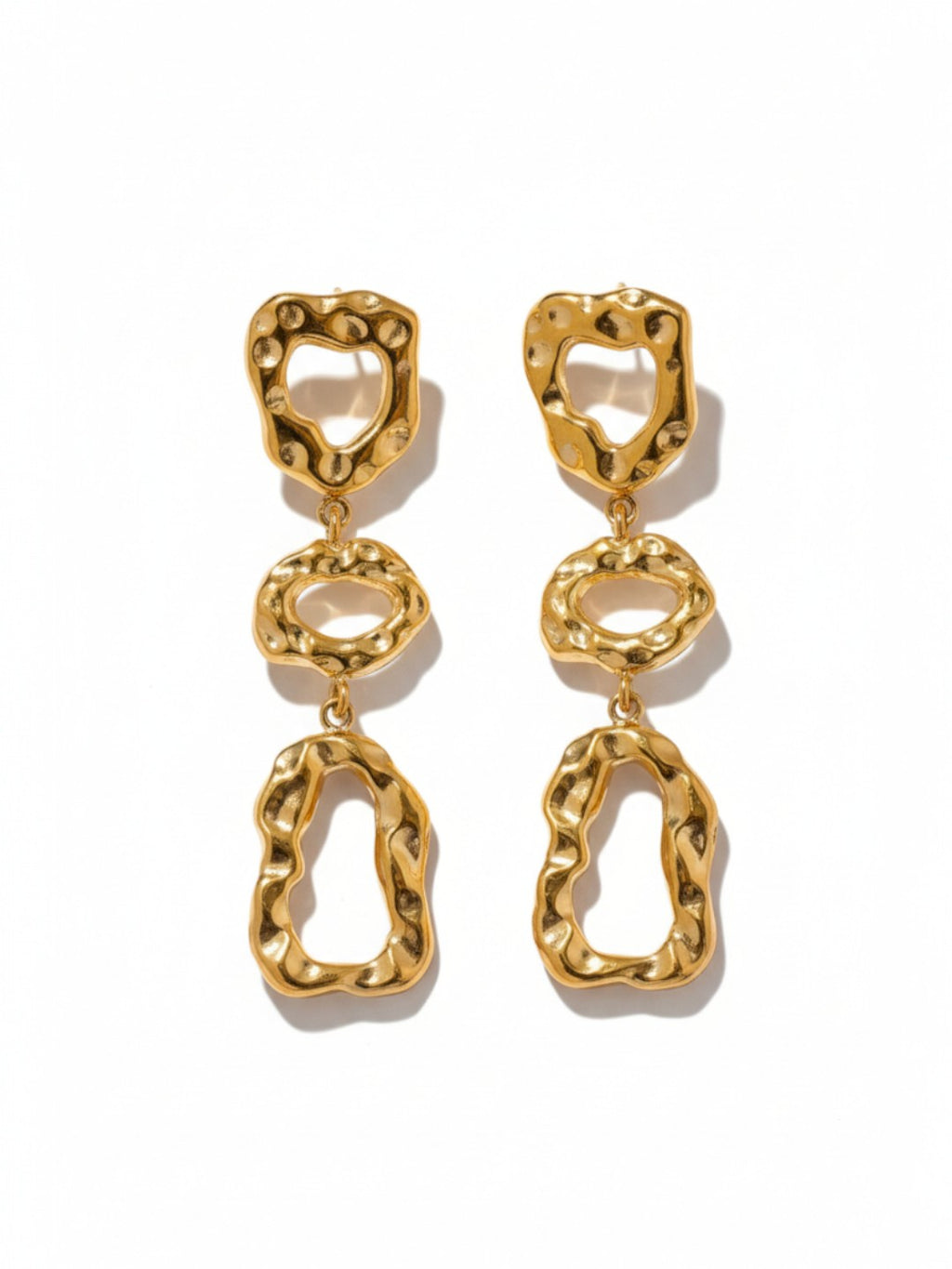 Hollow Temperament Drop Earrings