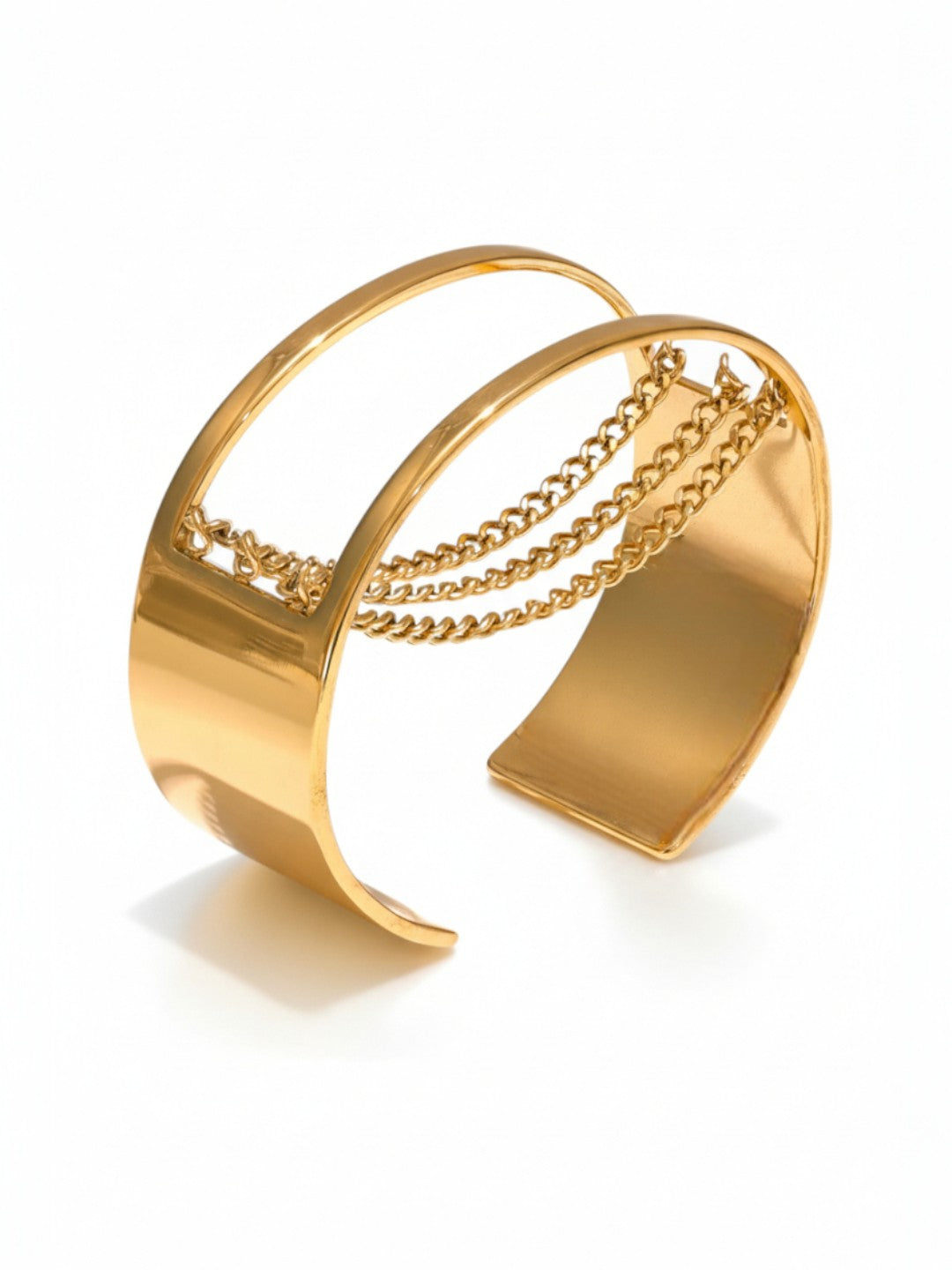 Smooth Open Chain Bracelet