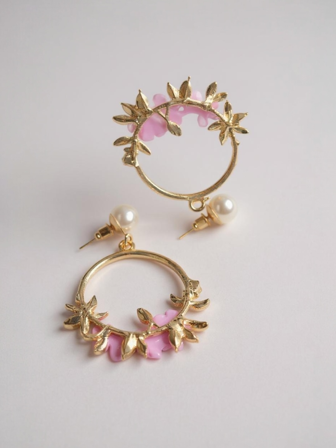 Soft Clay Flower Earrings