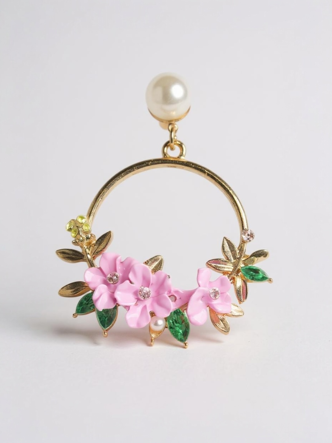 Soft Clay Flower Earrings