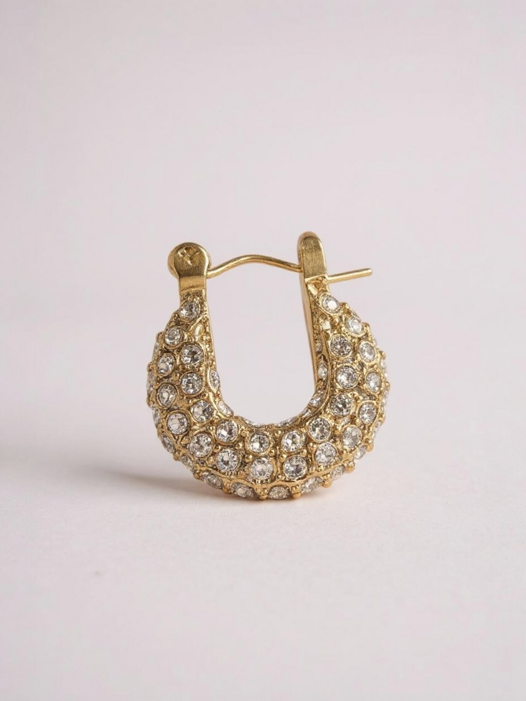 Luxury Bling Cubic Zirconia Round Hoops