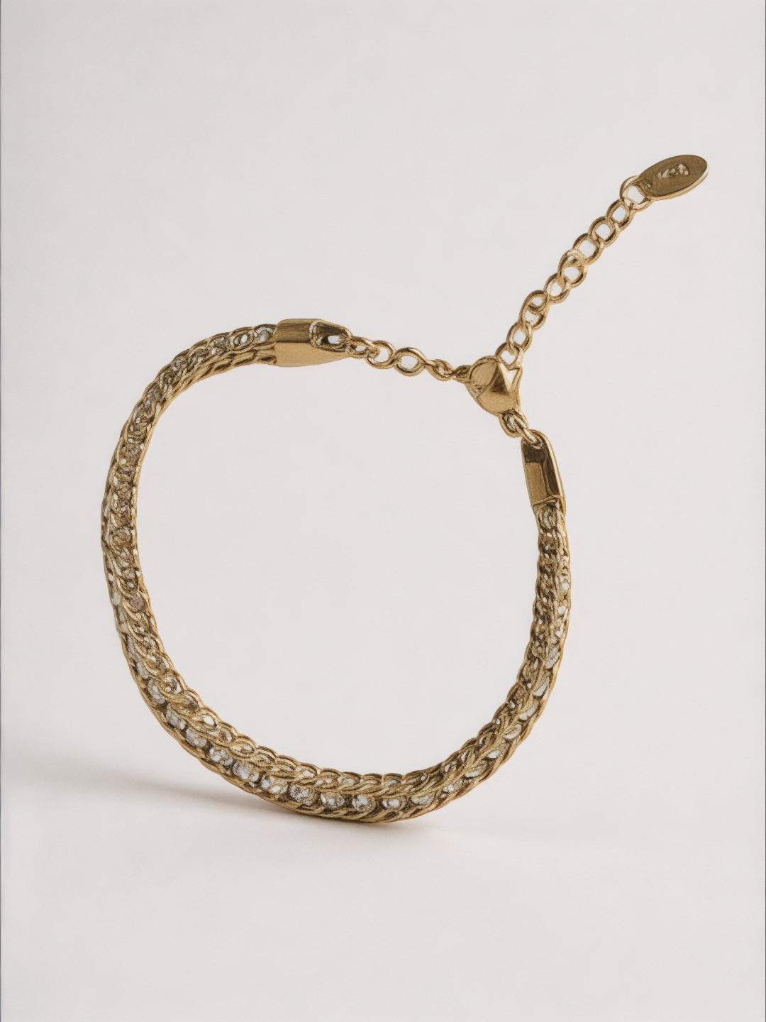 Round CZ Chain Bracelet