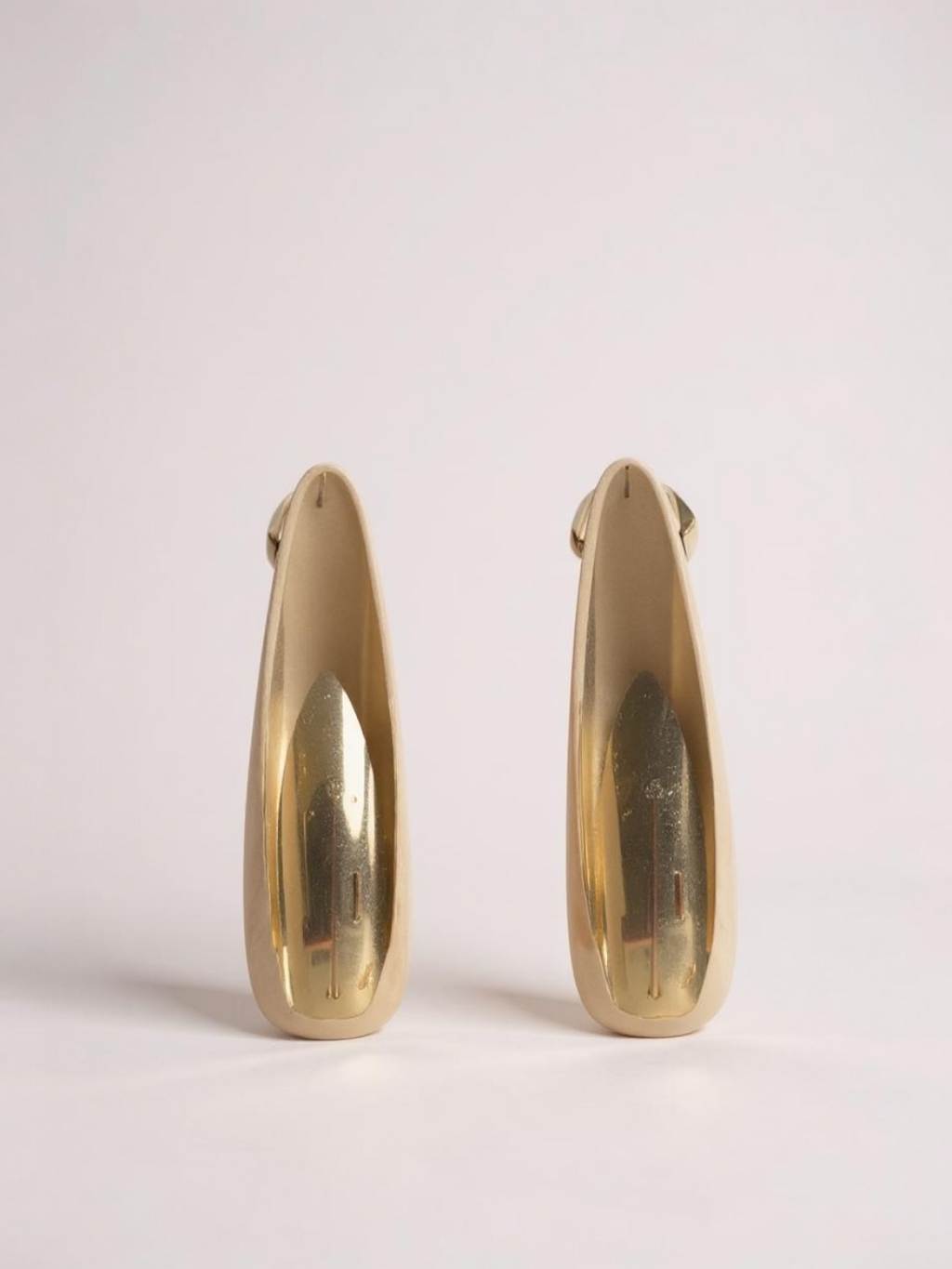 French Chunky Stud Earrings
