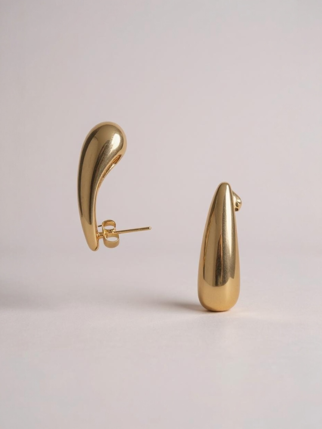 French Chunky Stud Earrings