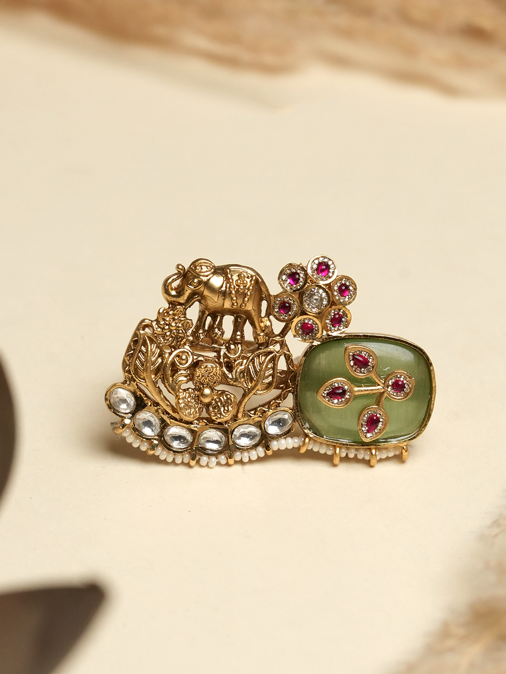 Two Finger Elephant Ring