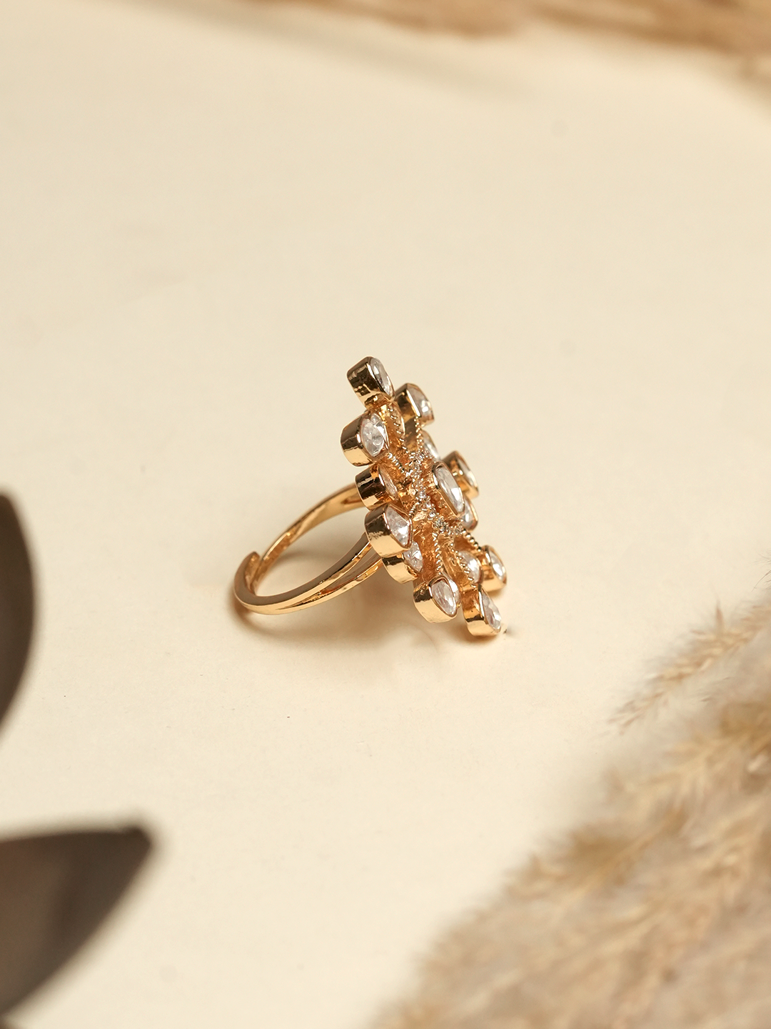 Designer Moissanite Ring