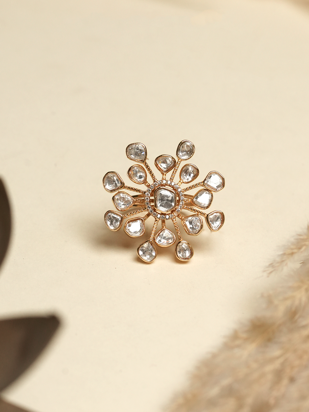 Designer Moissanite Ring