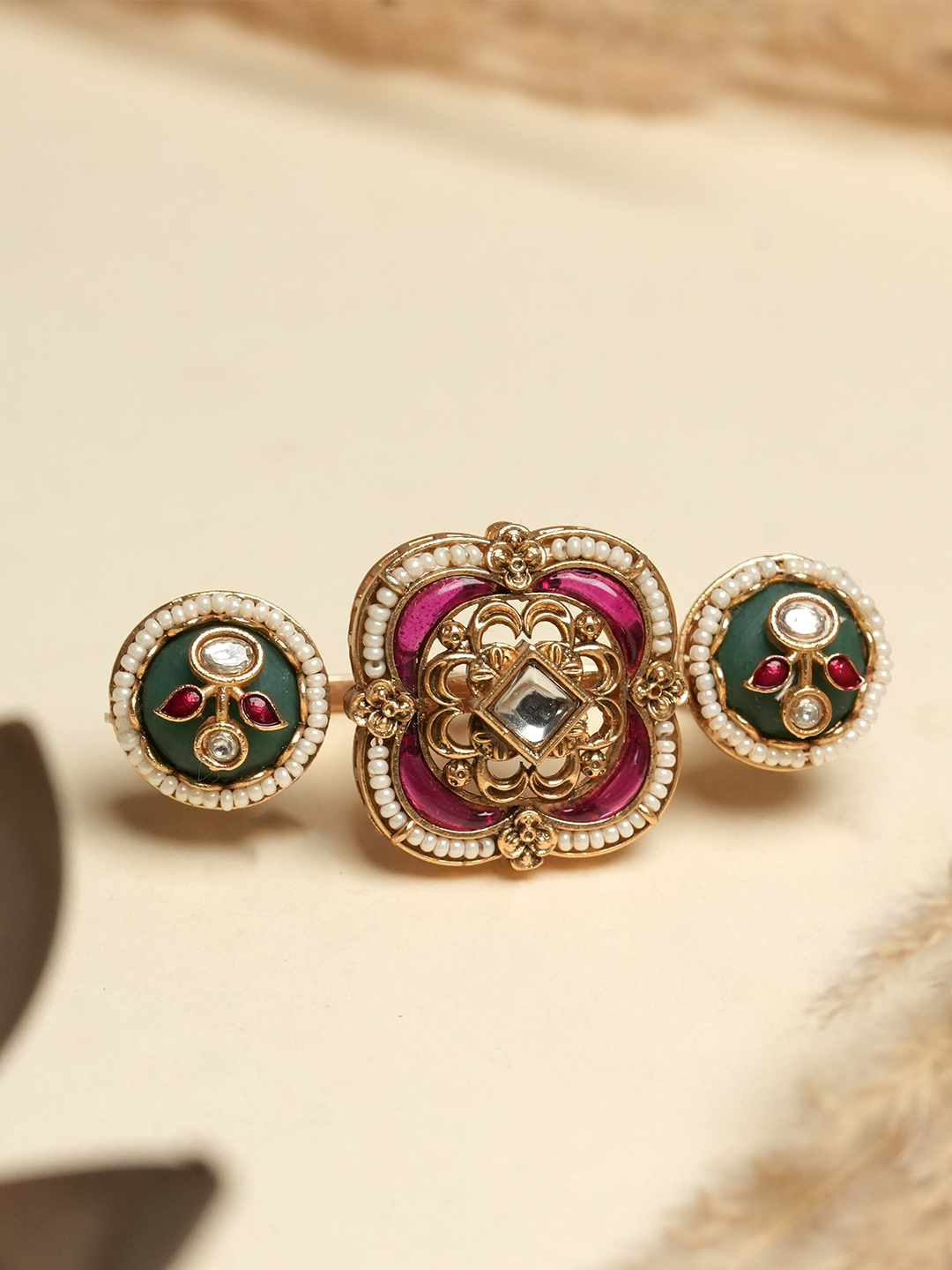 Heritage Two Finger Ring