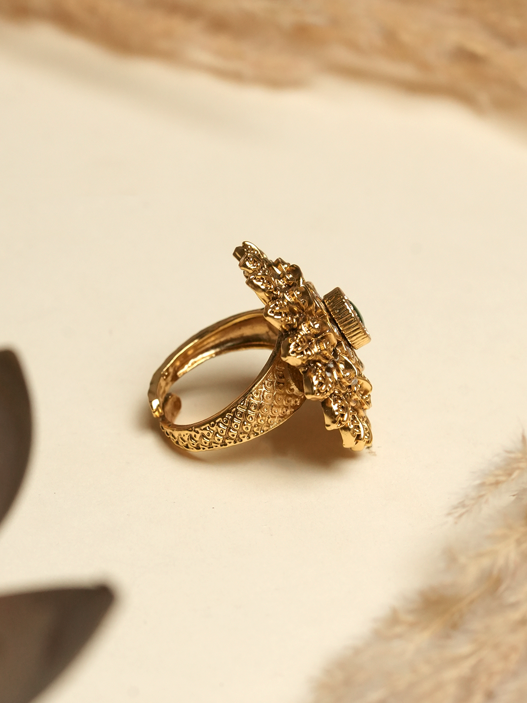 Big Round Antique Ring