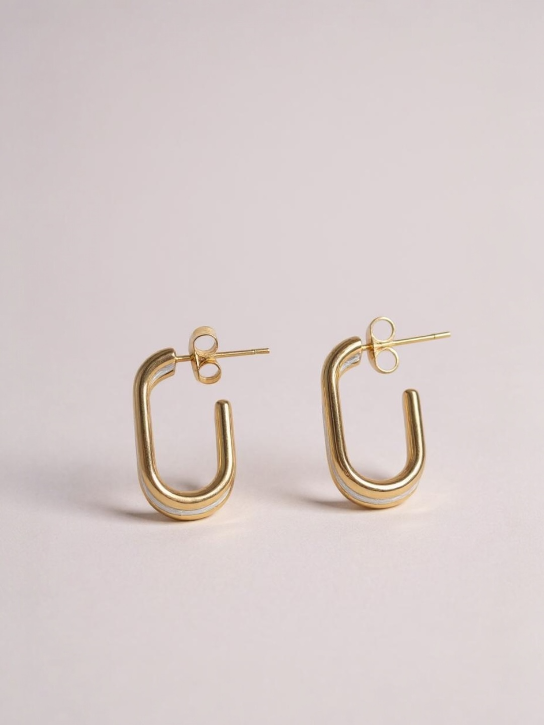 Three Layer Hoop Earring