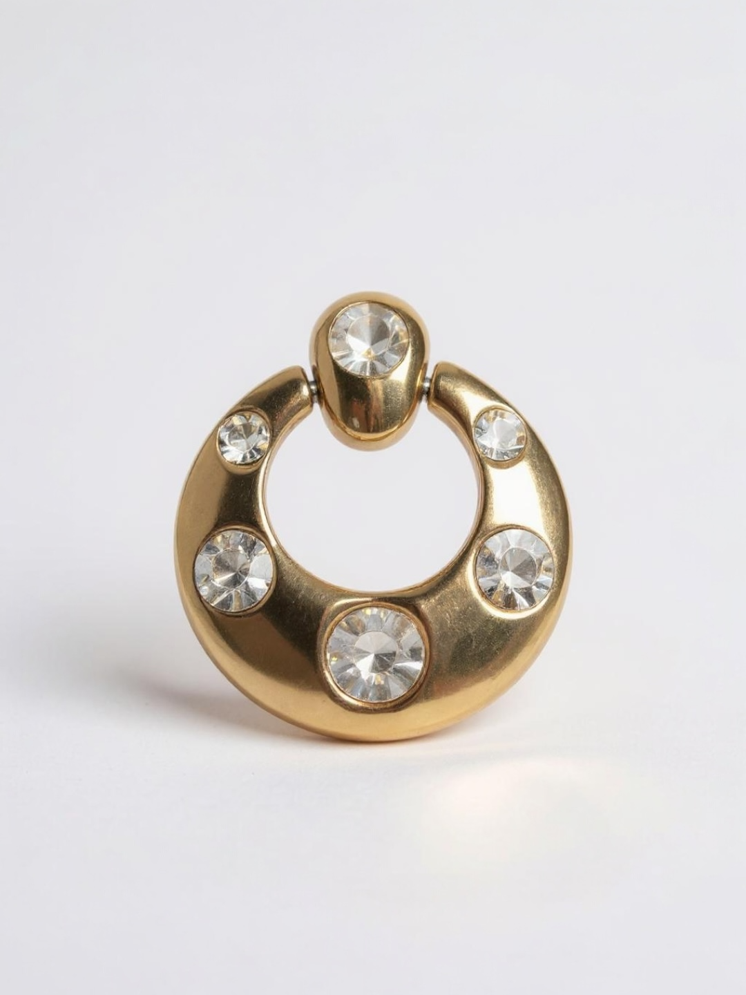 White Zircon Stud Earrings