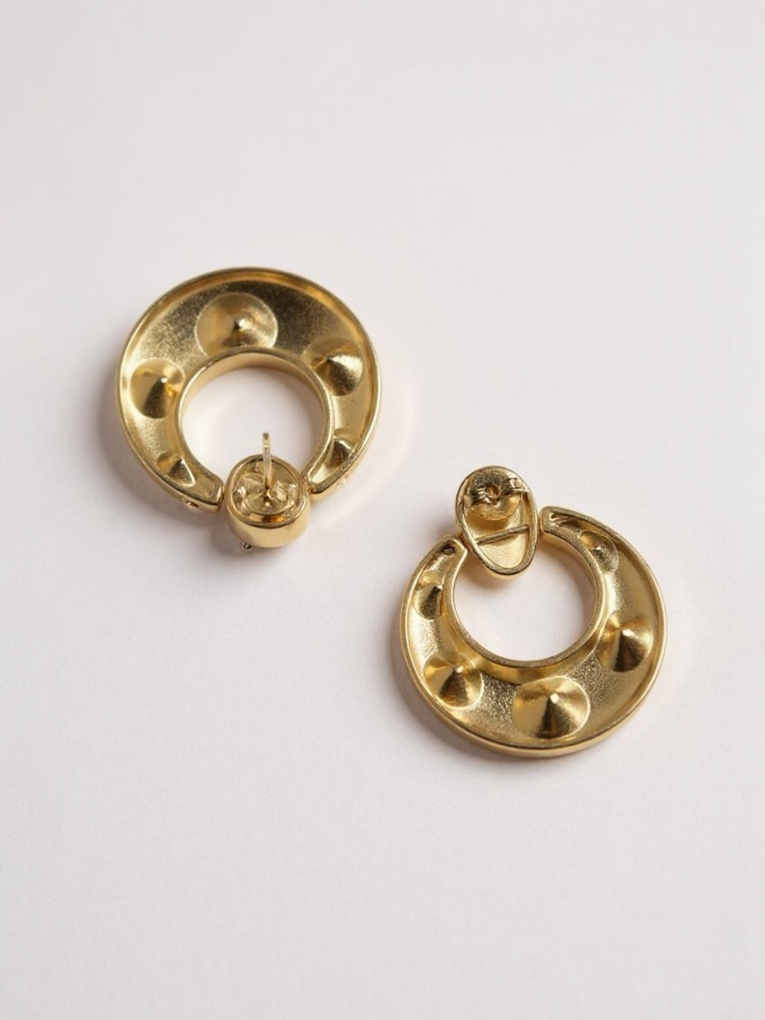 White Zircon Stud Earrings