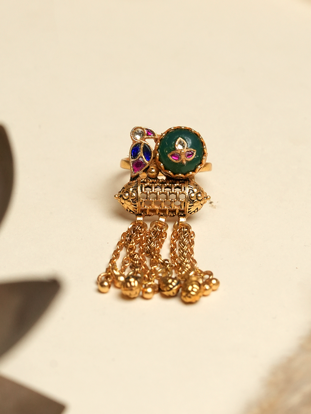 Designer Long Heritage Ring