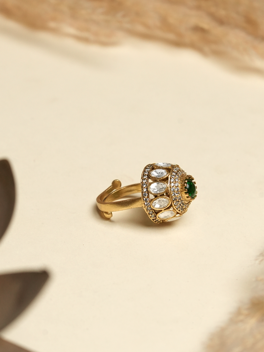 Premium Kundan Ring