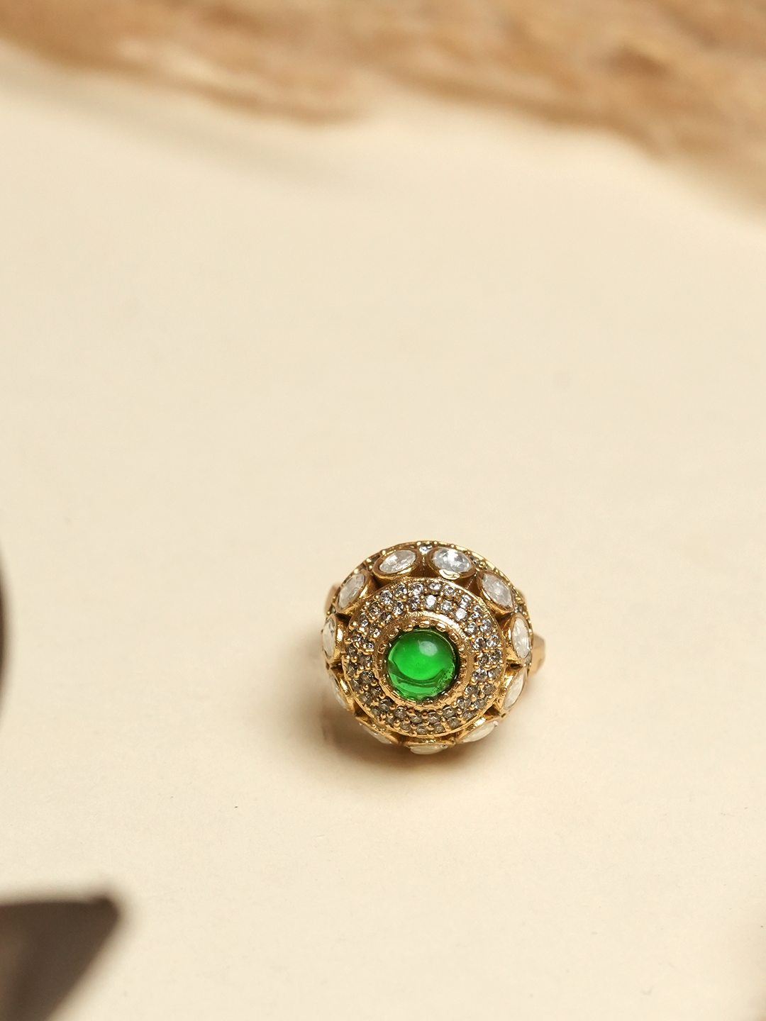 Premium Kundan Ring