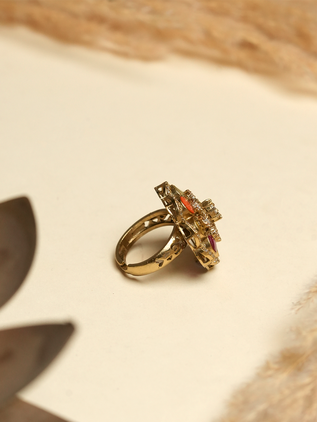 Designer Navratan Ring