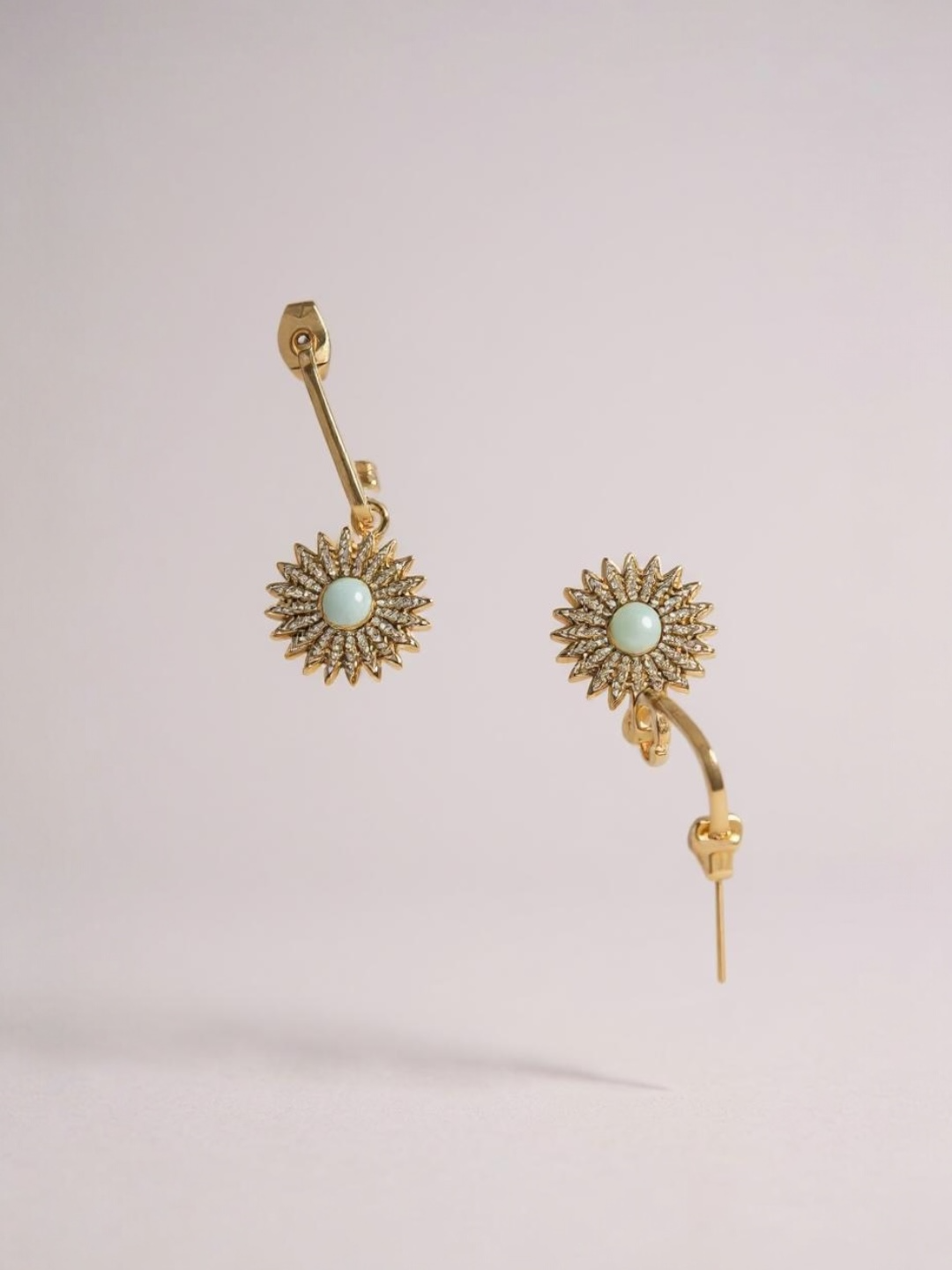 Natural Stone Drop Dangle Earrings