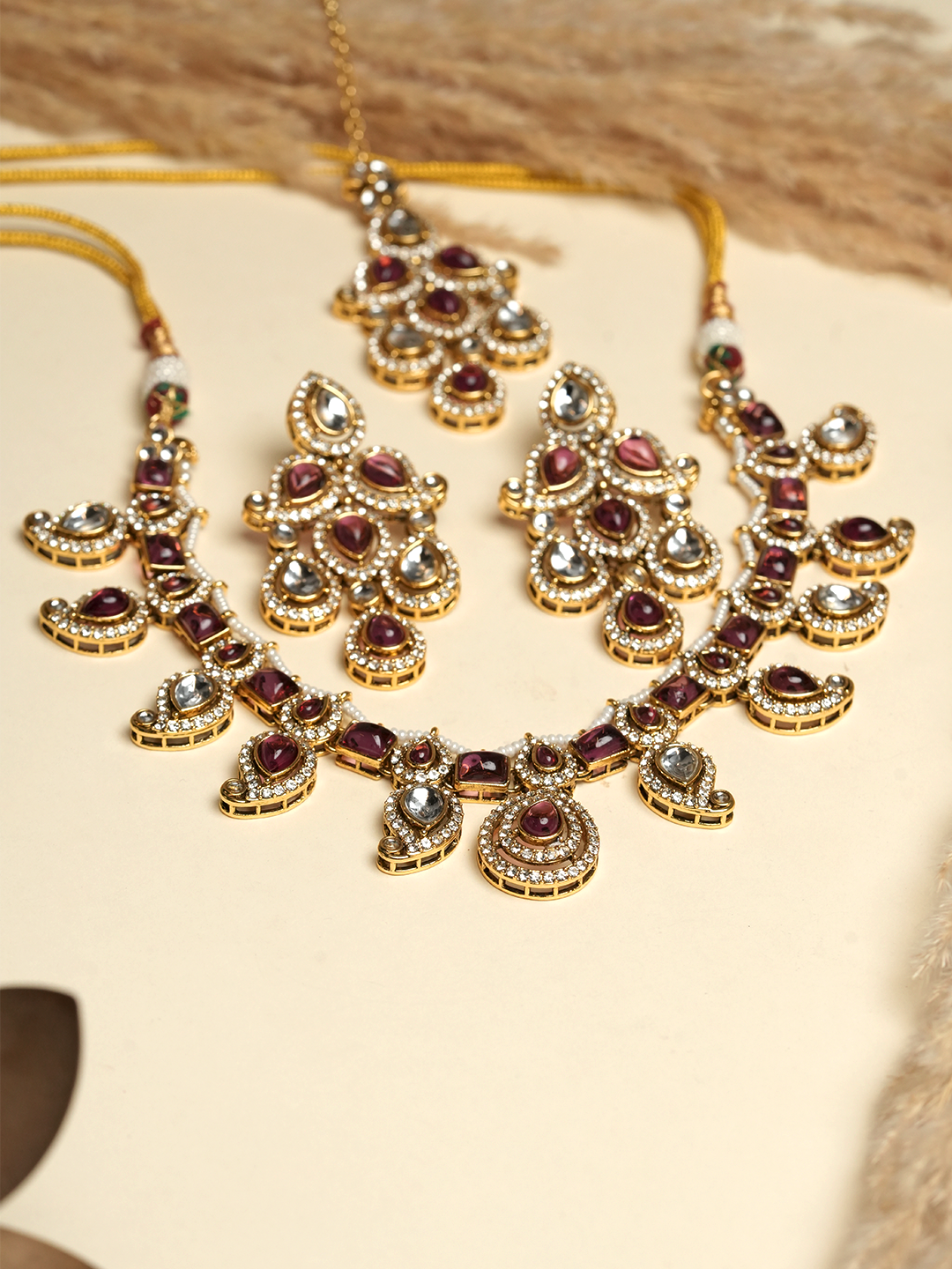 Pink Designer Necklace