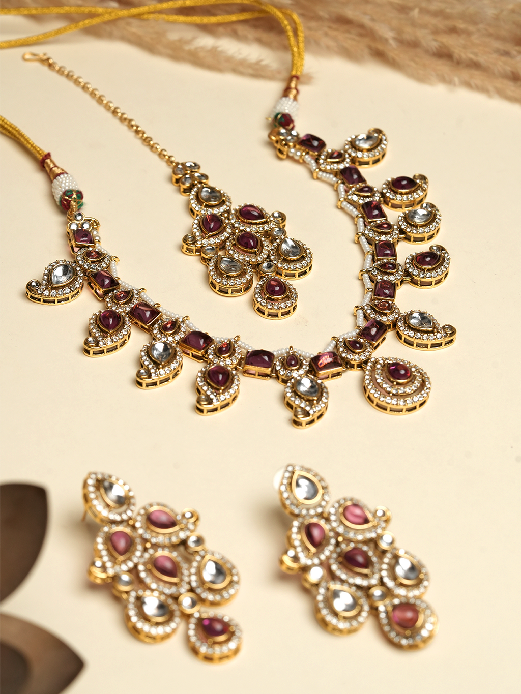 Pink Designer Necklace