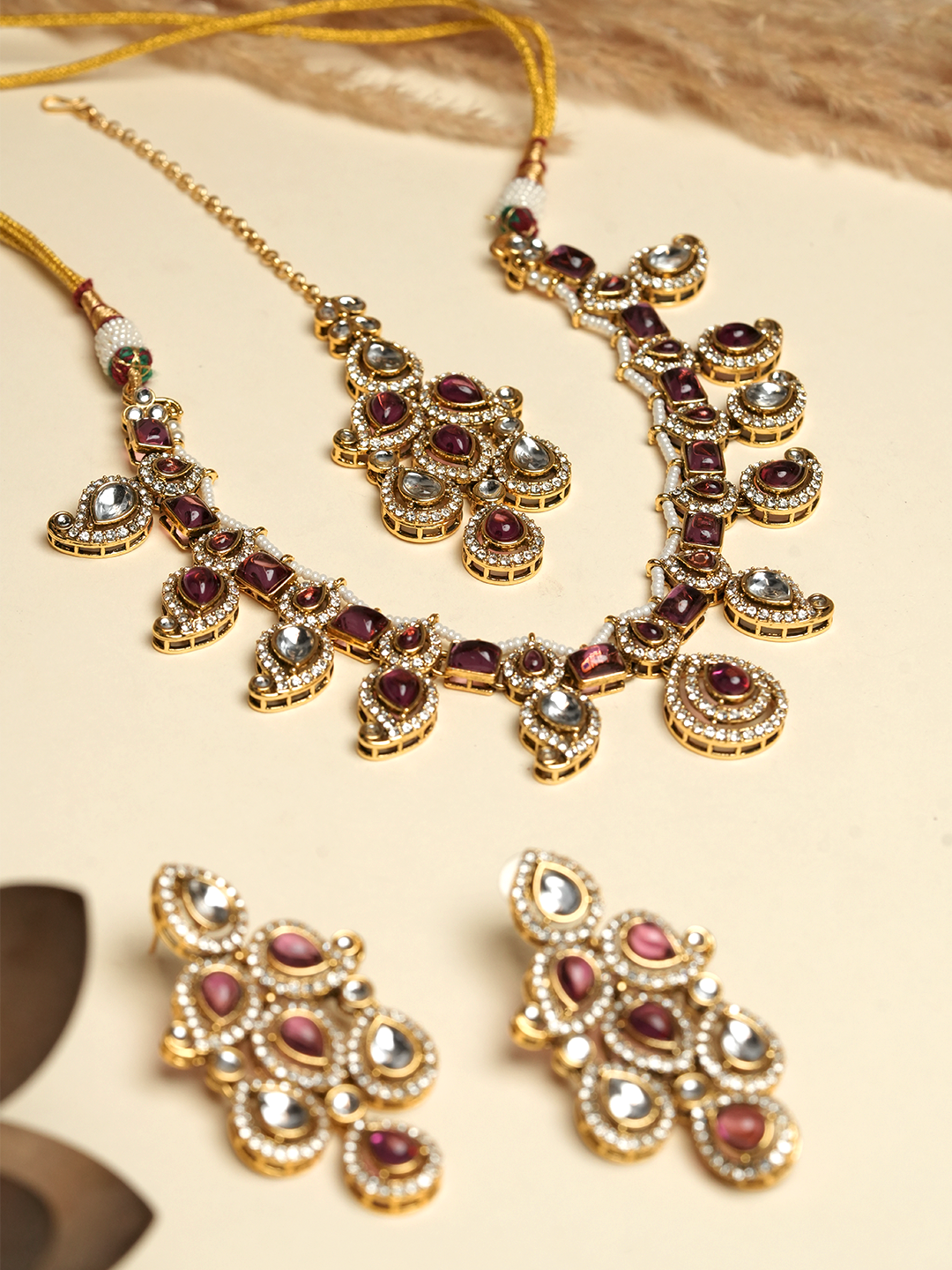 Pink Designer Necklace