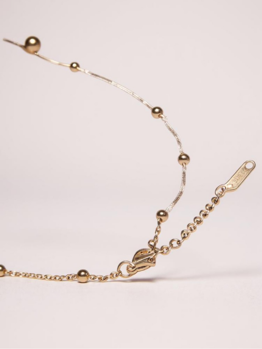 Long Tassel Round Bead Necklace