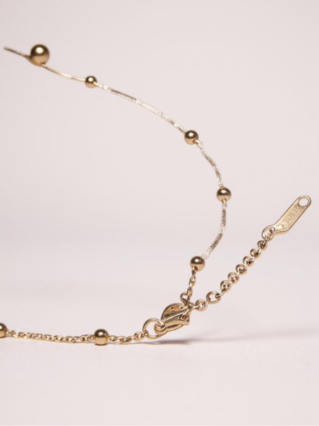Long Tassel Round Bead Necklace