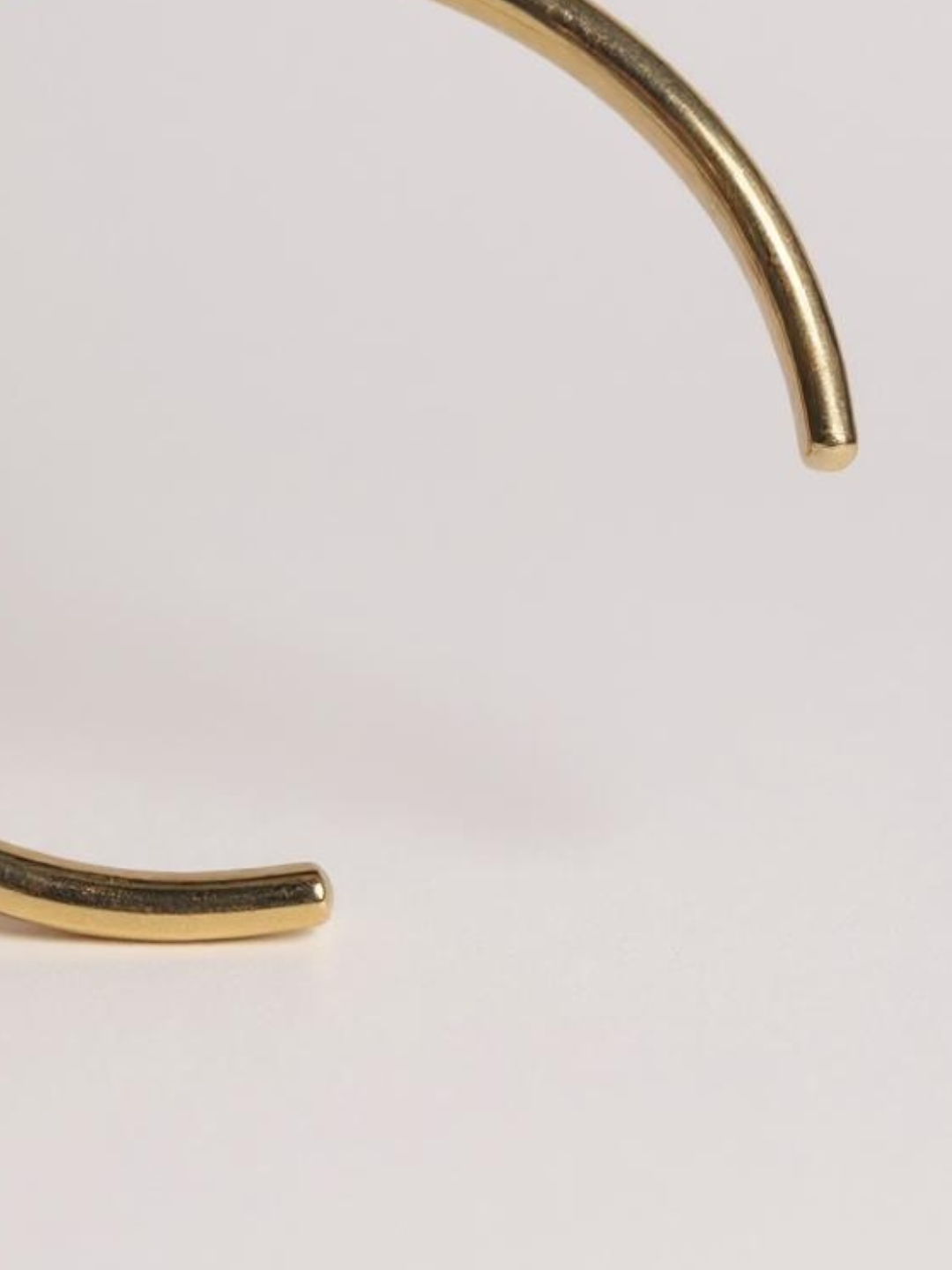 Gold Plated Open Choker Necklace