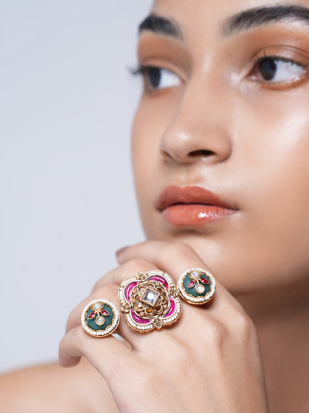 Heritage Two Finger Ring