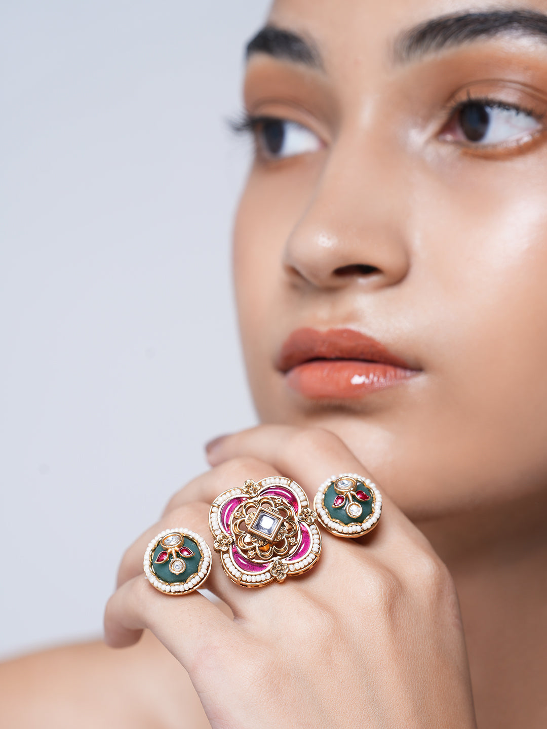 Heritage Two Finger Ring
