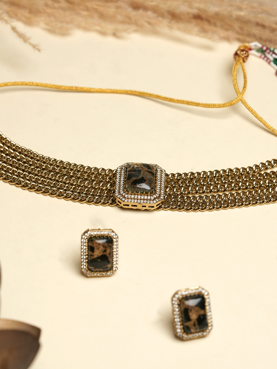 Firestone Chain Necklace