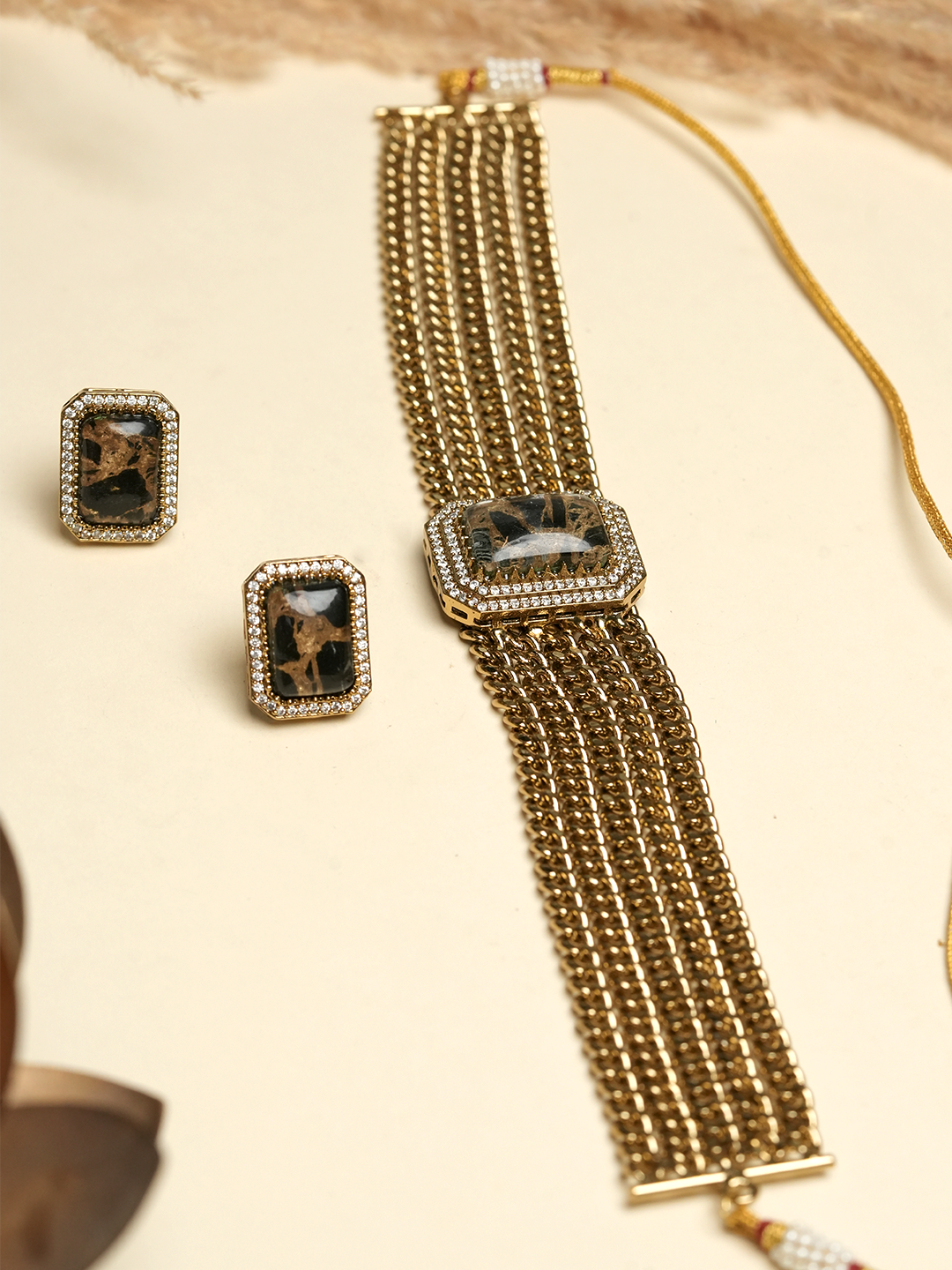 Firestone Chain Necklace
