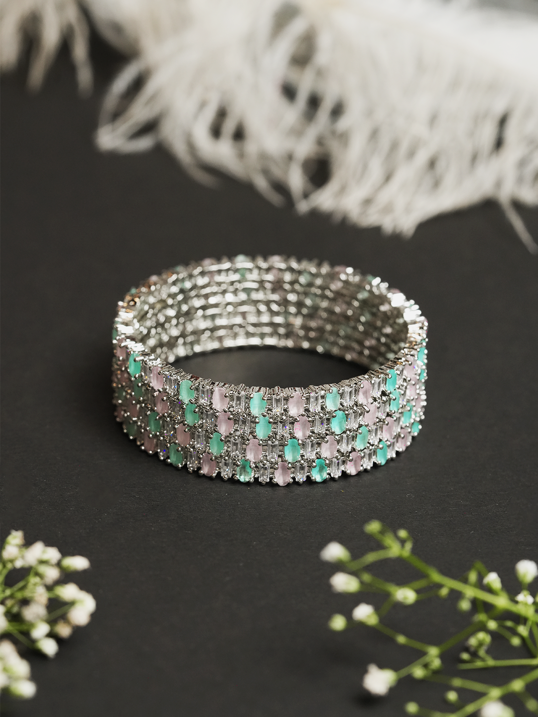 Multicolor AD Bangles
