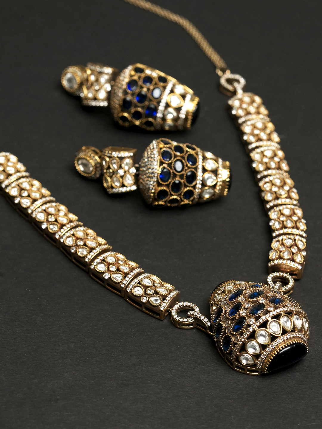 Designer Mehendi Polish Necklace Set