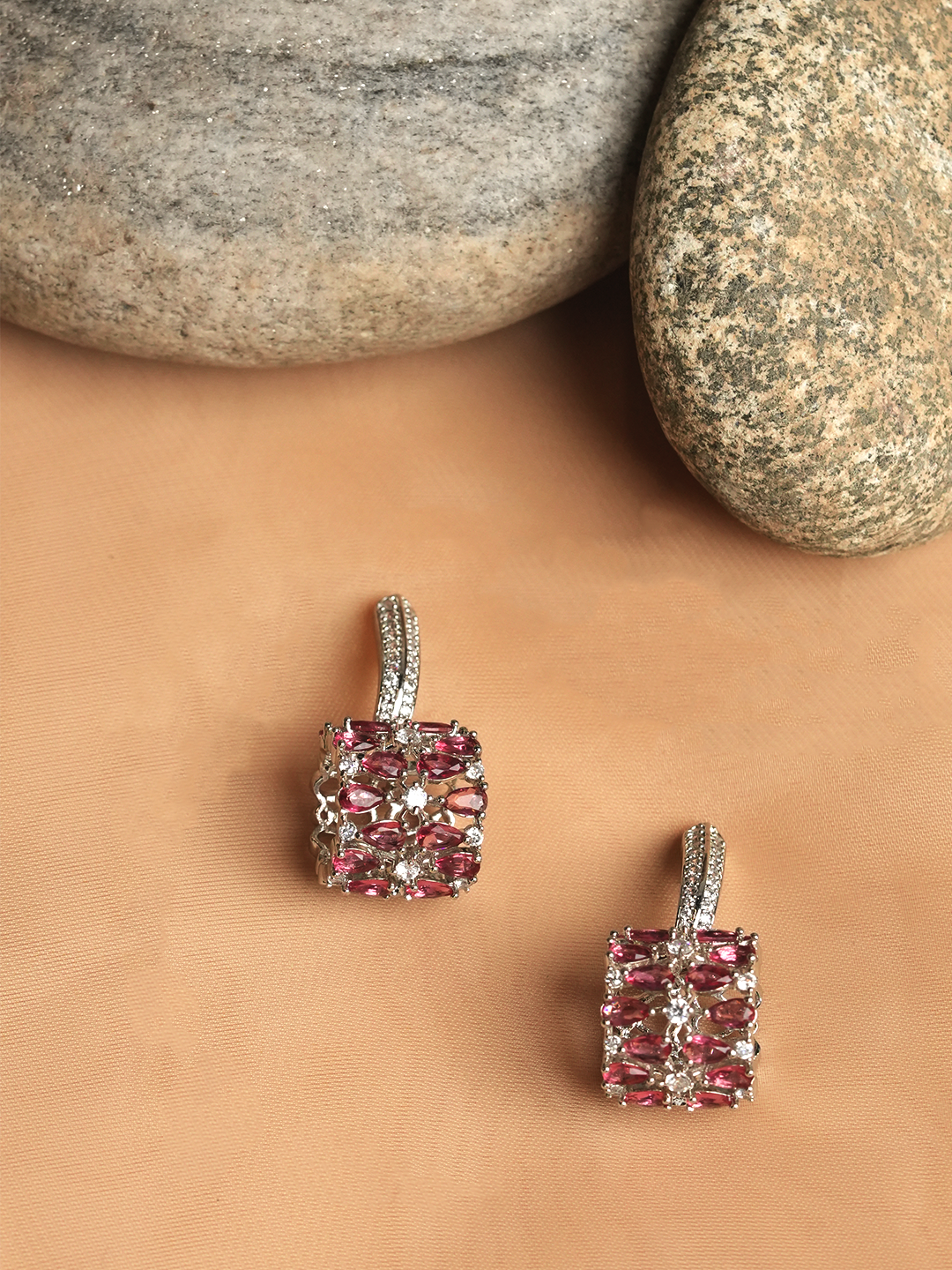 Designer Small AD Earrings