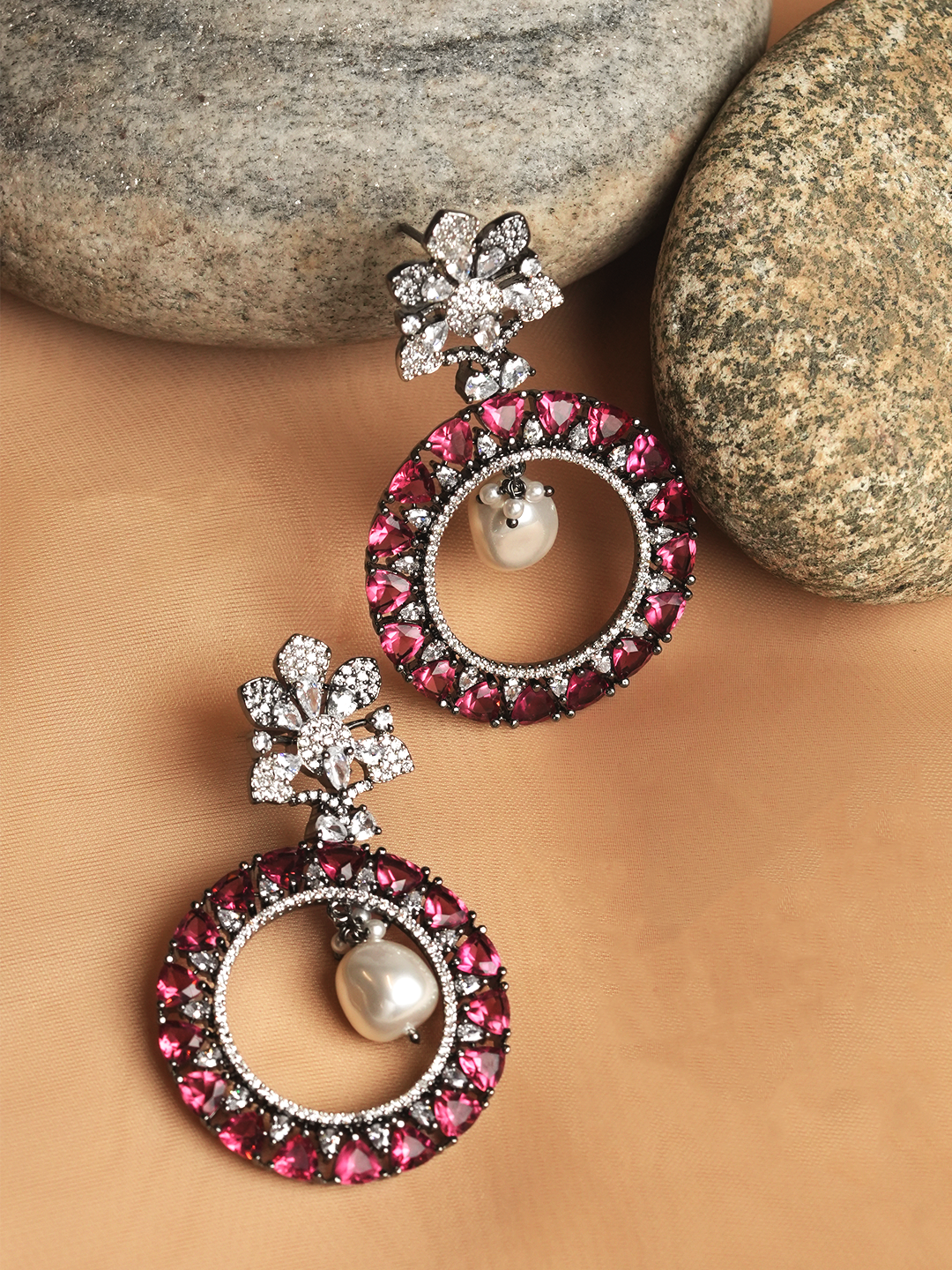 Designer Heavy AD Earrings