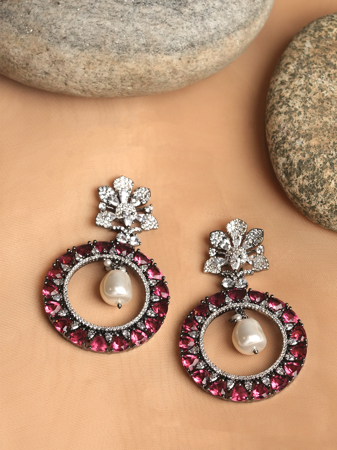 Designer Heavy AD Earrings