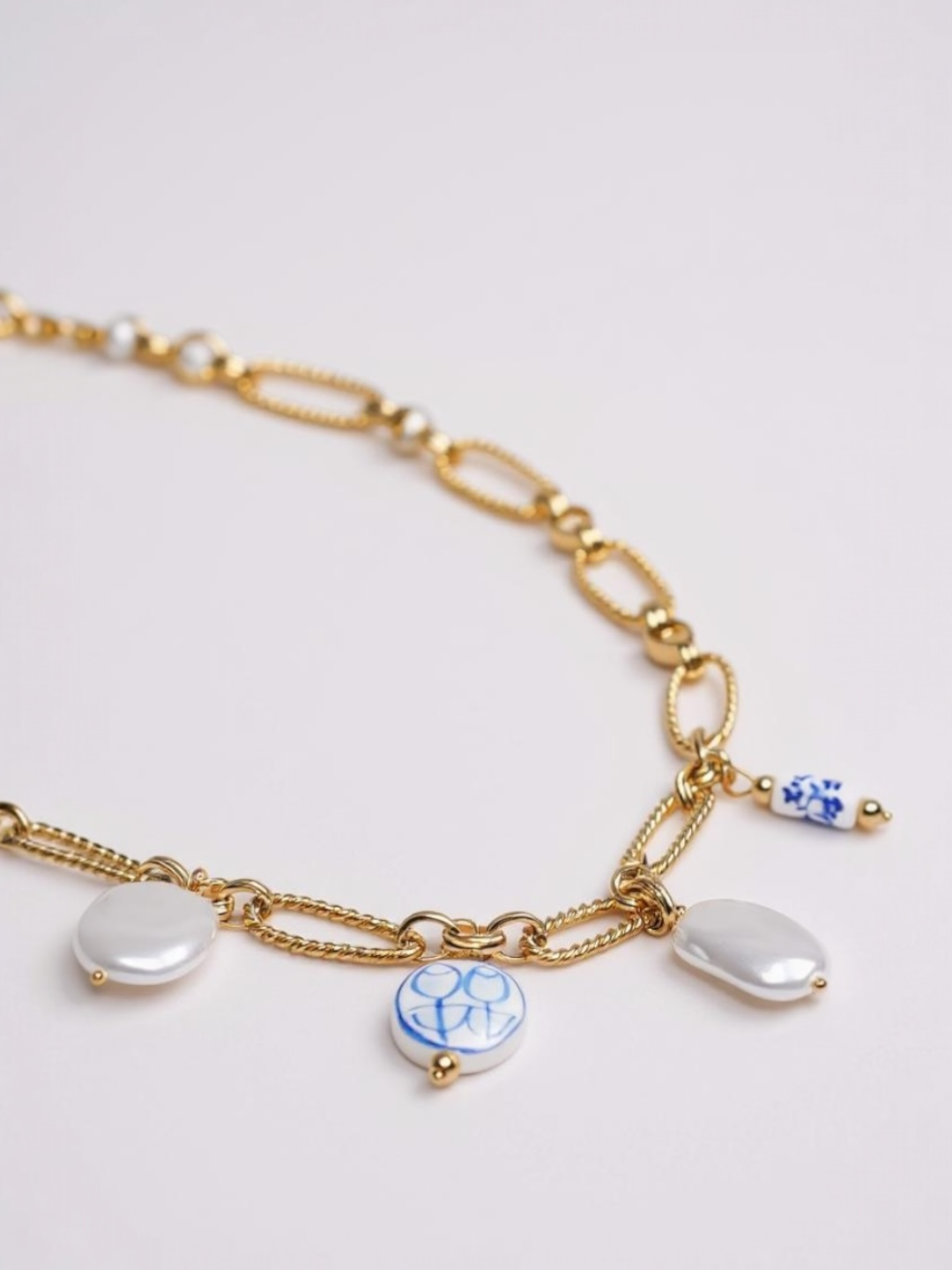 Ceramic Charms Ocean Necklace