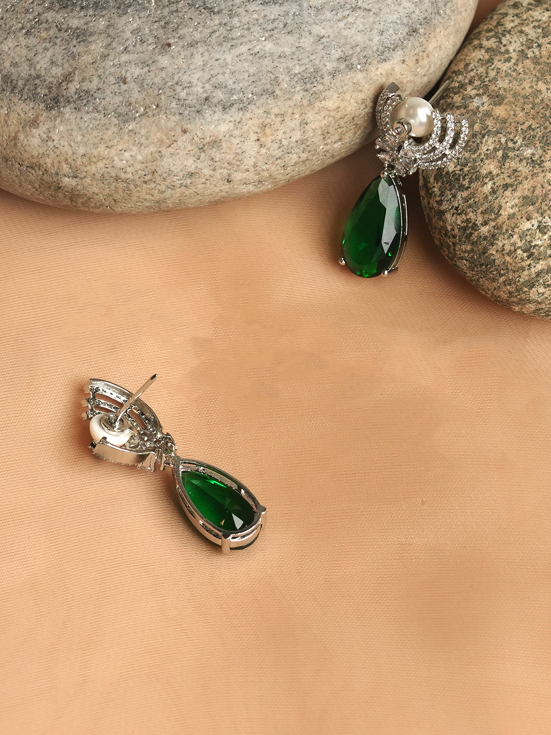 Small AD Earrings