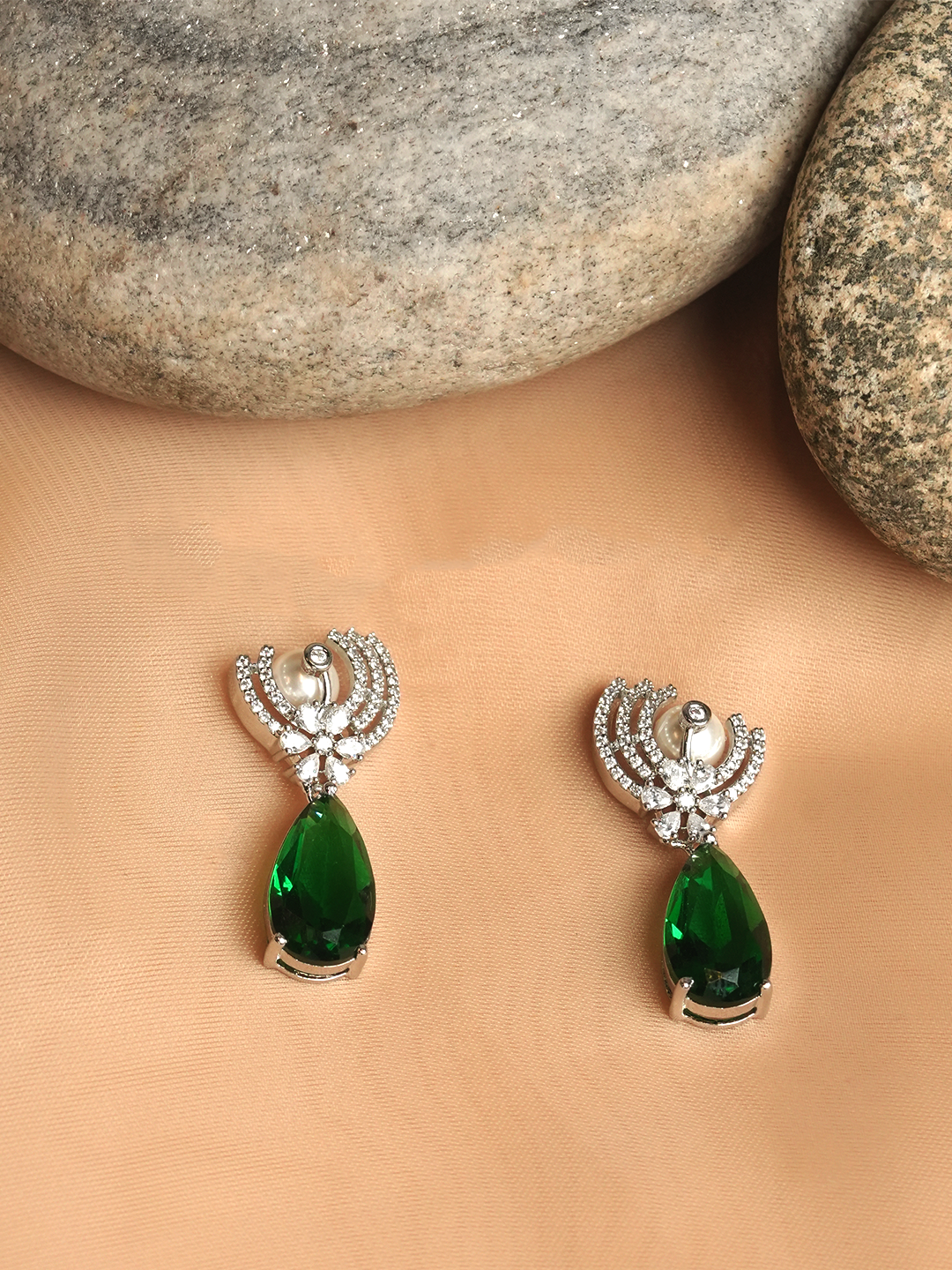 Small AD Earrings