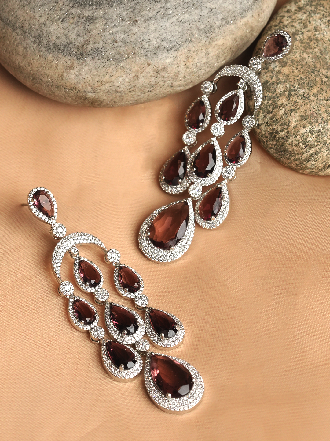 Long Heavy AD Earrings
